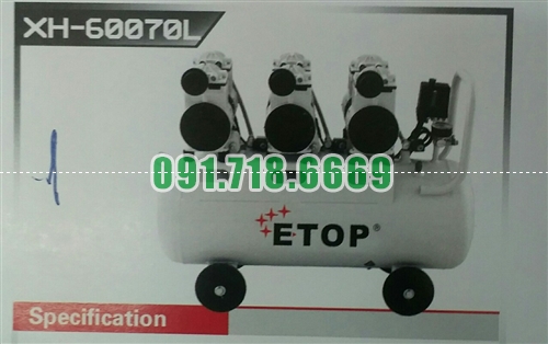 Bán Máy nén khí không dầu ETOP XH-60070L giá rẻ chính hãng