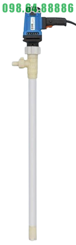 Bơm điện nhúng thùng phuy hóa chất chịu axit mạnh JDT-1000W-PTFE